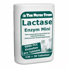 LACTASE 5 000 FCC enzymových mini tablet v dávkovači, 120 ks