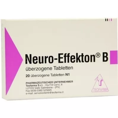 NEURO EFFEKTON B dražé, 20 ks