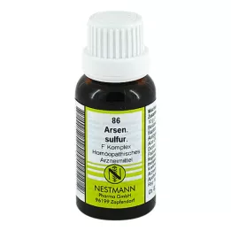 Arsenicum Sulf F Kub 86, 20 ml