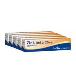 ZINK BETA 25 šumivých tablet, 100 ks