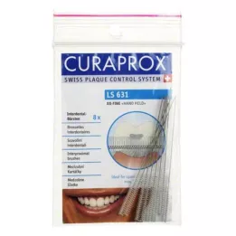 CURAPROX LS 631 Mezizubní kartáček ex./extra jemný, 8 ks