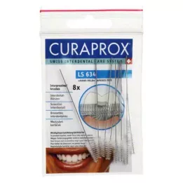Curaprox LS 634 Interdental Brush Fein, 8 ks