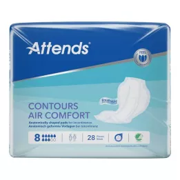 ATTENDS Contours Air Comfort 8 šablon, 28 kusů