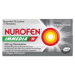 NUROFEN Okamžité 400 mg tablety potažené filmem, 12 ks