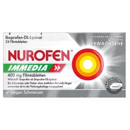 NUROFEN Immedia 400 mg potahované tablety, 24 ks