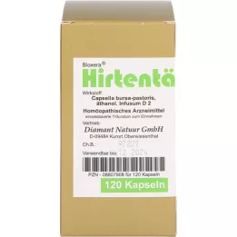 HIRTENTÄSCHEL Bioxera Capsules, 120 ks