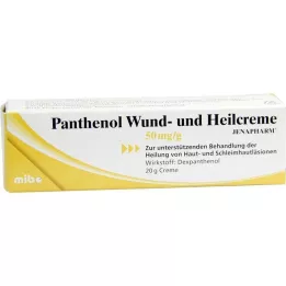 PANTHENOL Krém na rány a hojení Jenapharm, 20 g