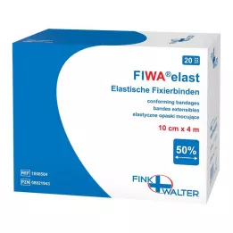 FIXIERBINDE elastický 10 cmx4 m volný, 1X20 ks