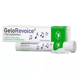 GELOREVOICE Krční pastilky Cassis-Menthol Lut.-Tab., 20 ks