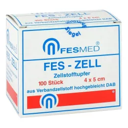 ZELLSTOFFTUPFER FES ZELL 4x5 cm vysoká, 100 ks