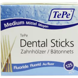 TEPE | Přírodní médium s fluoridem, 125 ks