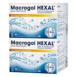 MACROGOL HEXAL plus elektrolyty Plv.z.H.e.L.z.E., 100 ks