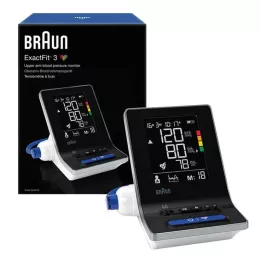 BRAUN BLUTDRUCKMESSGERÄT ExactFit3 Horní rameno BUA6150, 1 ks