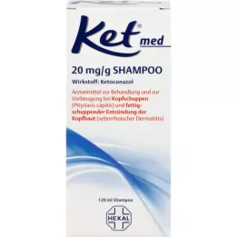 KET MED 20 mg / g šampon, 120 ml