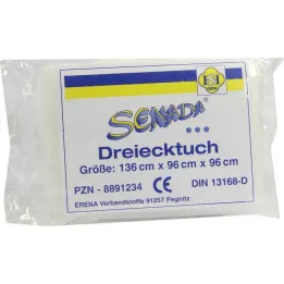 Trojúhelníkový šátek Senada DIN 13168, 1 ks