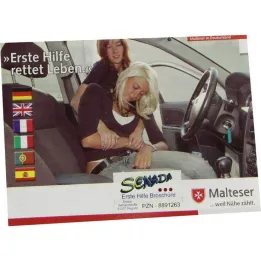 Brožura první pomoci Senada, 1 ks