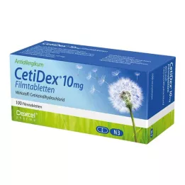 CETIDEX 10 mg potahované tablety, 100 ks