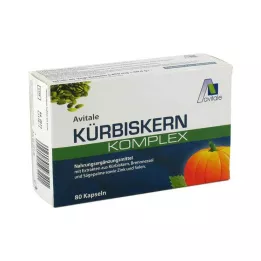 KÜRBISKERN KOMPLEX kapsle, 80 ks