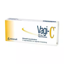 VAGI C vaginální tablety, 6 ks