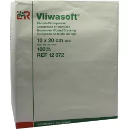 VLIWASOFT Obklady z netkané textilie 10x20 cm nesterilní 6l., 100 ks