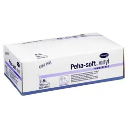 PEHA-SOFT Vinylové návleky neocelové.bezpudrové L, 100 ks