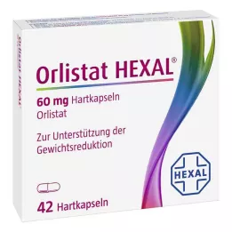 ORLISTAT HEXAL 60 mg tvrdé tobolky, 42 ks