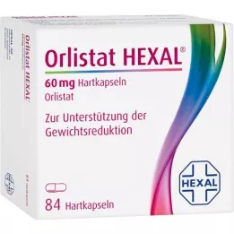 ORLISTAT HEXAL 60 mg tvrdých tobolek, 84 ks