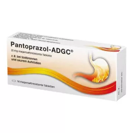 PANTOPRAZOL ADGC 20 mg enterosolventní tablety, 14 ks