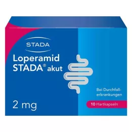 LOPERAMID STADA akutní 2 mg tvrdé tobolky, 10 ks