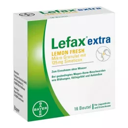 LEFAX extra Lemon Fresh Micro Granule, 16 ks