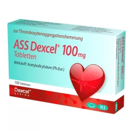 ASS Dexcel 100 mg tablety, 100 ks