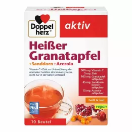 DOPPELHERZ horké granátové jablko+rakytník+acerola, 10 ks