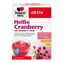DOPPELHERZ horká brusinka s vitamínem C a zinkové granule, 10 ks