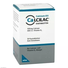 CALCILAC Žvýkací tablety, 50 ks