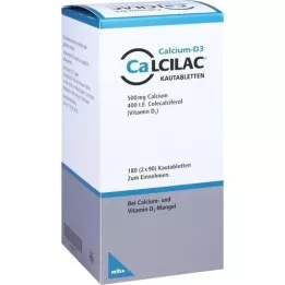CALCILAC Žvýkací tablety, 180 ks