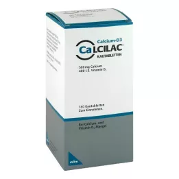 CALCILAC Žvýkací tablety, 180 ks