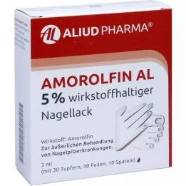 AMOROLFIN AL 5% lak na nehty aktivní složky, 3 ml