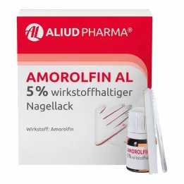 AMOROLFIN AL 5% aktivní složka lak na nehty, 5 ml