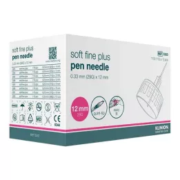 KLINION Měkká jemna plus jehla pera 0,33x12 mm 29 g, 110 ks