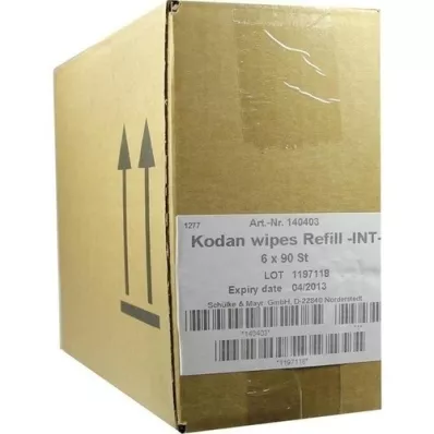 Kodan Wipes Refill Pack, 6x90 ks Kodan Wipes Refill Pack, 6x90 ks