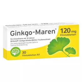 GINKGO-MAREN 120 mg potahované tablety, 30 ks