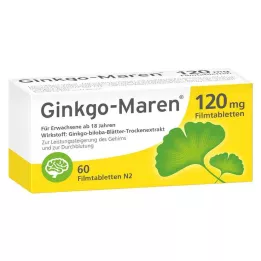 GINKGO-MAREN 120 mg potahované tablety, 60 ks