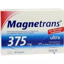 MAGNETRANS 375 mg Ultra Kapselln, 20 ks