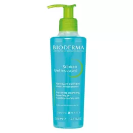 BIODERMA Sebium Gel Moussant Čisticí gel, 200 ml