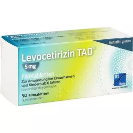 Levocetirizim Tad 5mg FTA, 50 ks