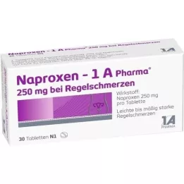 NAPROXEN-1A Pharma 250 mg B. B. Pain Pain Tabl., 30 ks