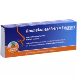 BROMELAIN TABLETTEN Hysan Gastrointestinální tablety, 20 ks