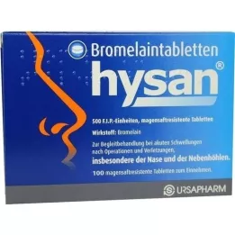 BROMELAIN TABLETTEN Hysan Gastrointestinální tablety, 100 ks