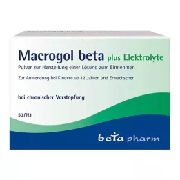 MACROGOL beta plus elektrolyty prášek pro perorální podání, 50 ks