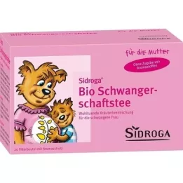 SIDROGA Bio těhotenství čajový filtr vak, 20x1,5 g